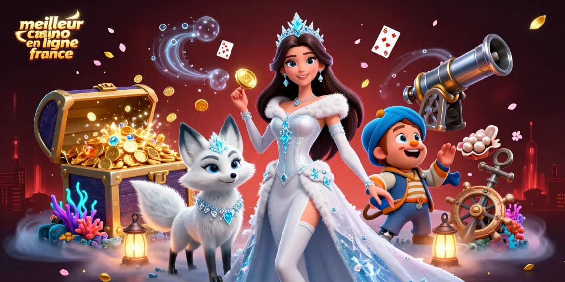 Interagissez avec les meilleurs casinos en ligne en France sur meilleur casino en ligne france, présentant des visuels époustouflants et des éléments de casino.