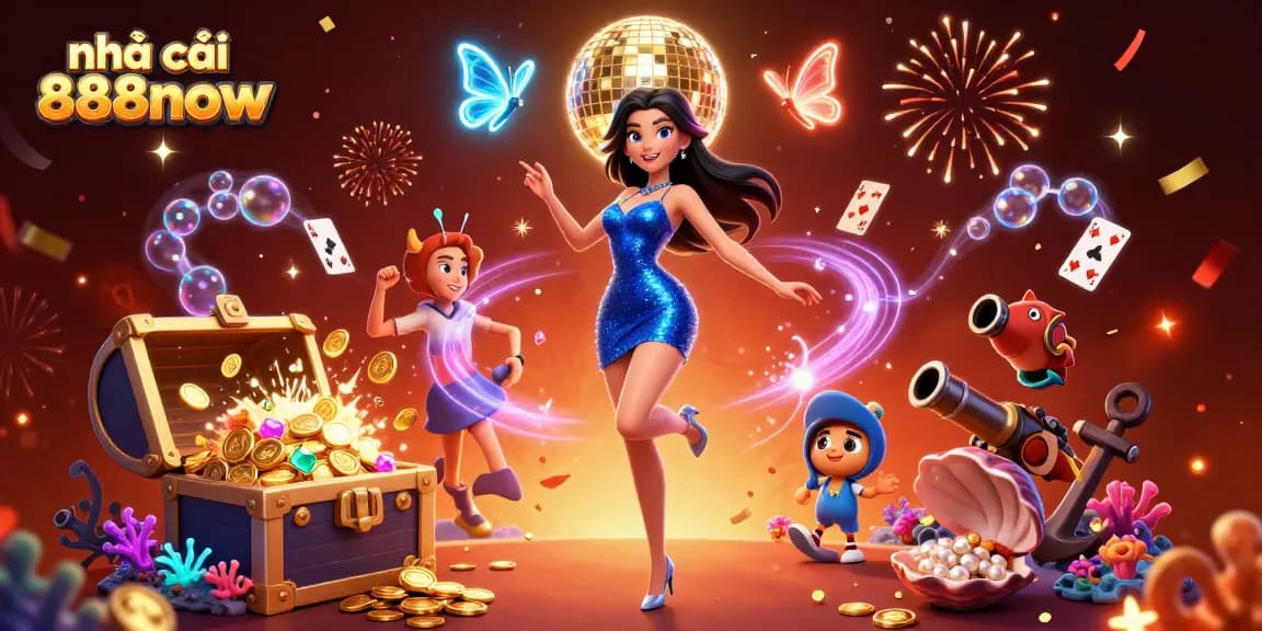 Experience excitement with nhà cái 888now as dynamic characters enchant the casino atmosphere filled with vibrant treasures.