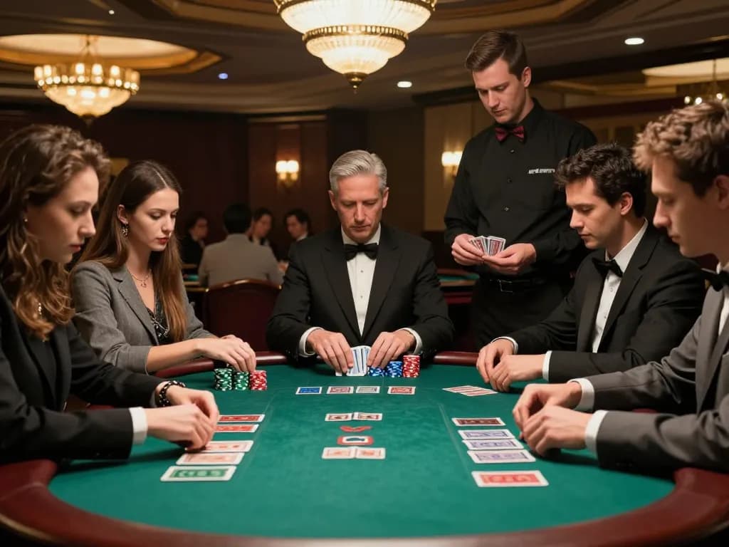 Go 88 blackjack table with players engaged in high-stakes action and strategic gameplay