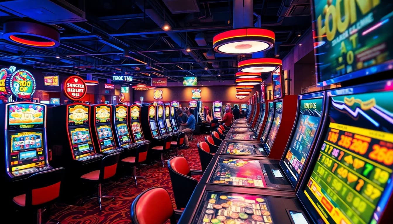 Menggoda pemain di https://mscomplexsystems.org/wccs24/ dengan suasana kasino yang bersemangat dan slot yang berwarna-warni.