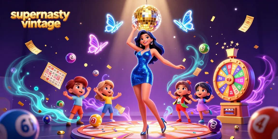 Experience the thrill of winning with supernastyvintage's vibrant lottery-themed illustration.