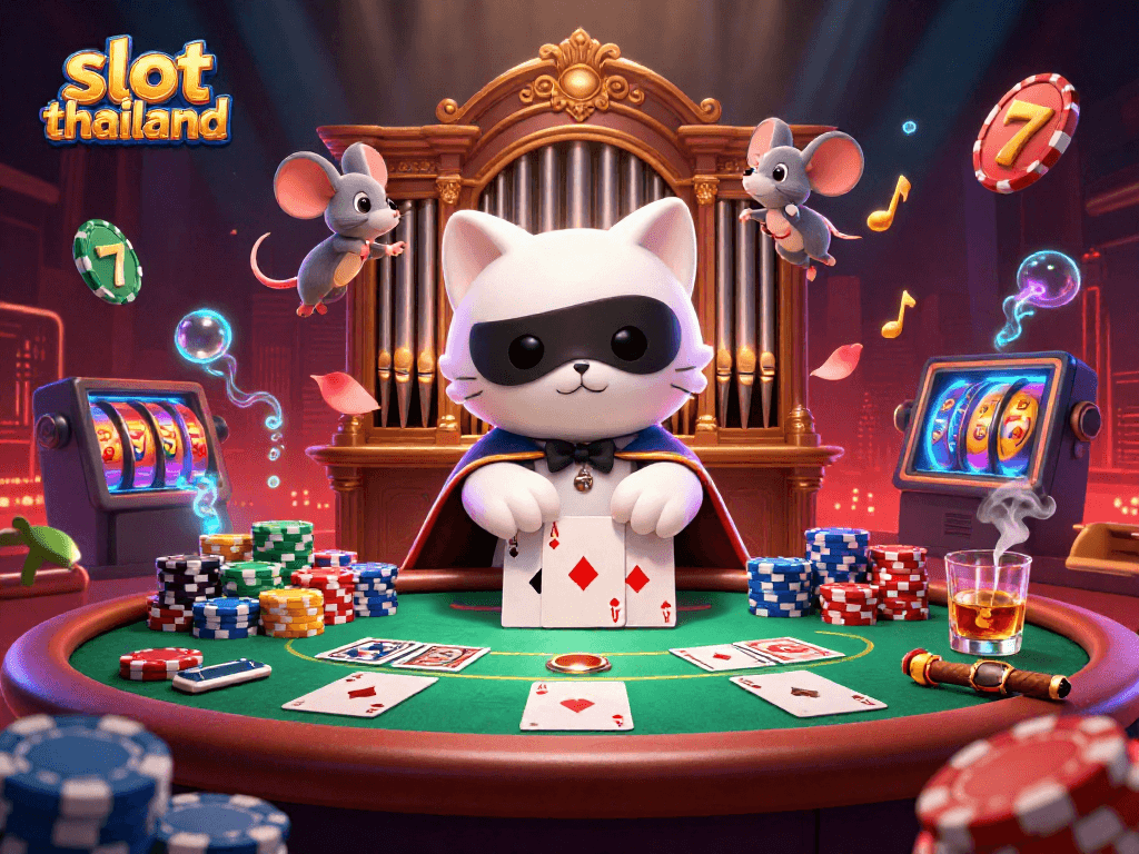 Experience thrilling gameplay with slot thailand, highlighting top-notch casino elements and dynamic characters.