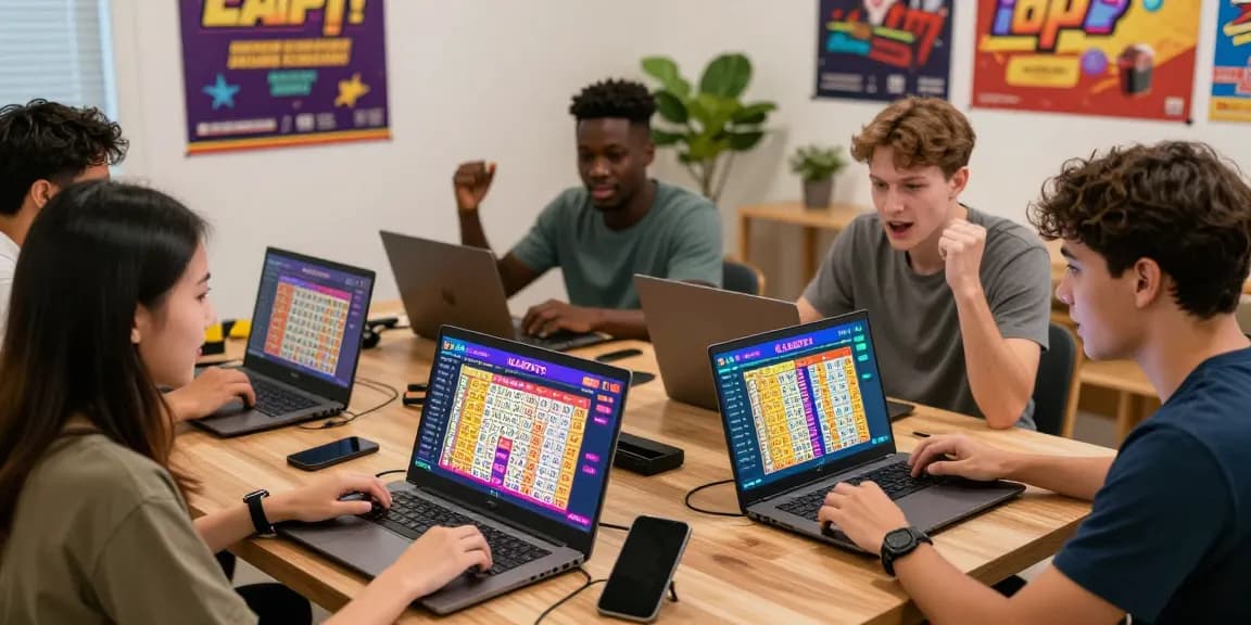 Experience ULARTOTO togel excitement with players engaging in online lottery games, showcasing vibrant interactions and modern gaming.