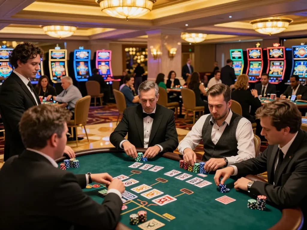Experience thrilling gameplay at nk88 trang chủ with engaging blackjack tables and vibrant casino atmosphere