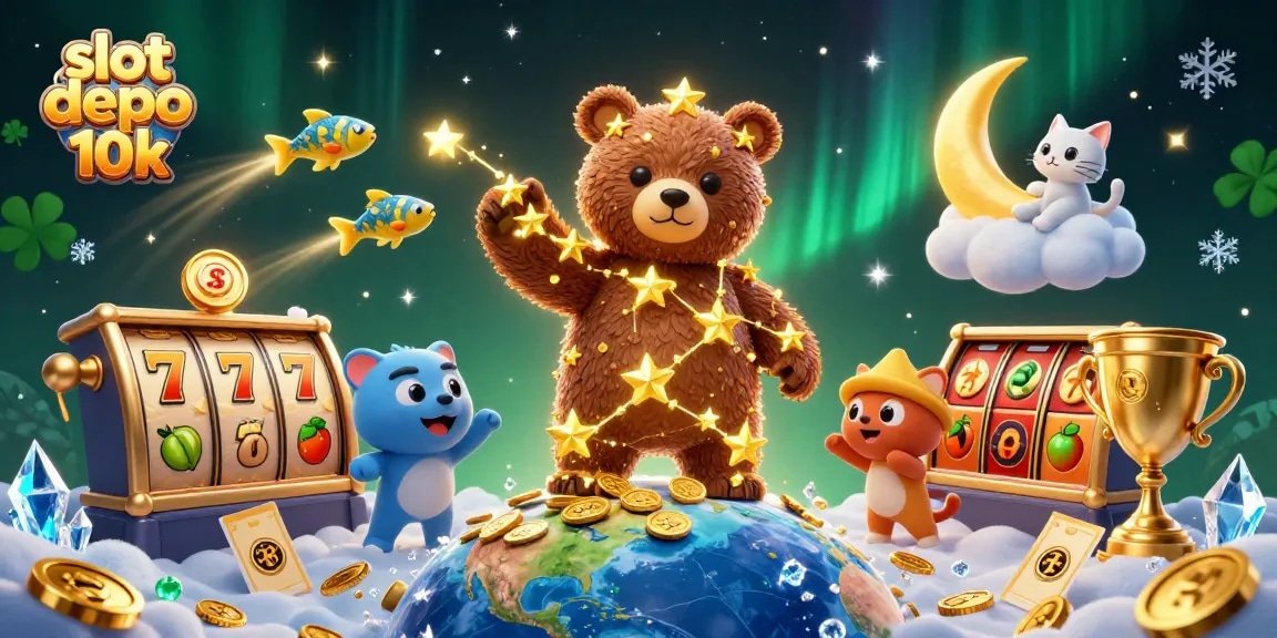 Experience thrilling wins at slot depo 10k with exciting casino characters, immersive elements, and vibrant visuals.
