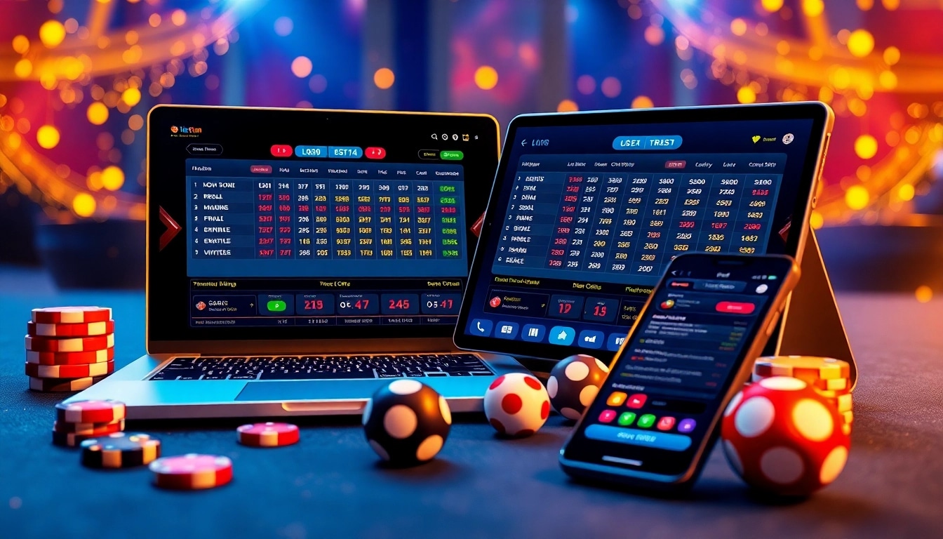 Rapid real-time lô đề trực tuyến betting interface showcasing dynamic odds and secure gaming features