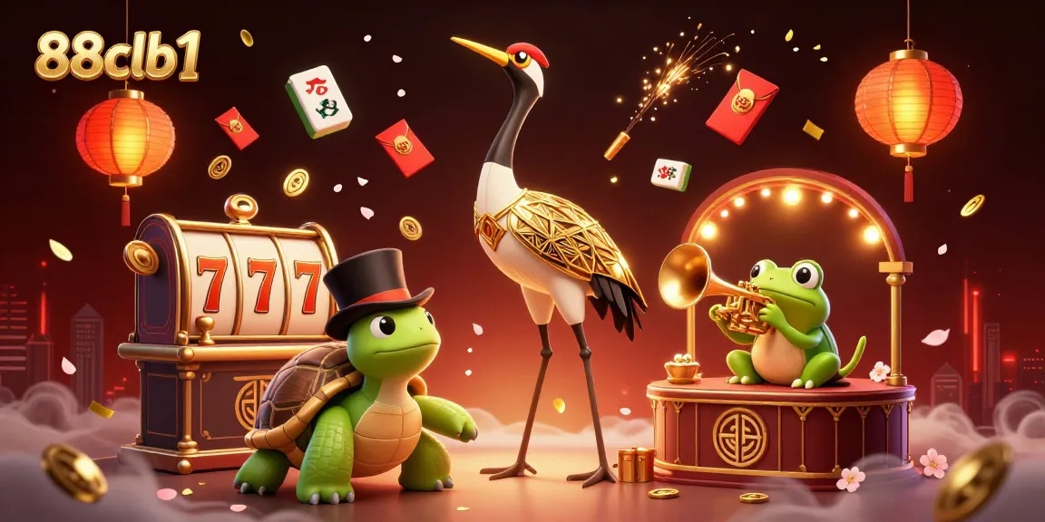 Experience thrilling wins at 88clb1 with vibrant slot reels and lively characters.