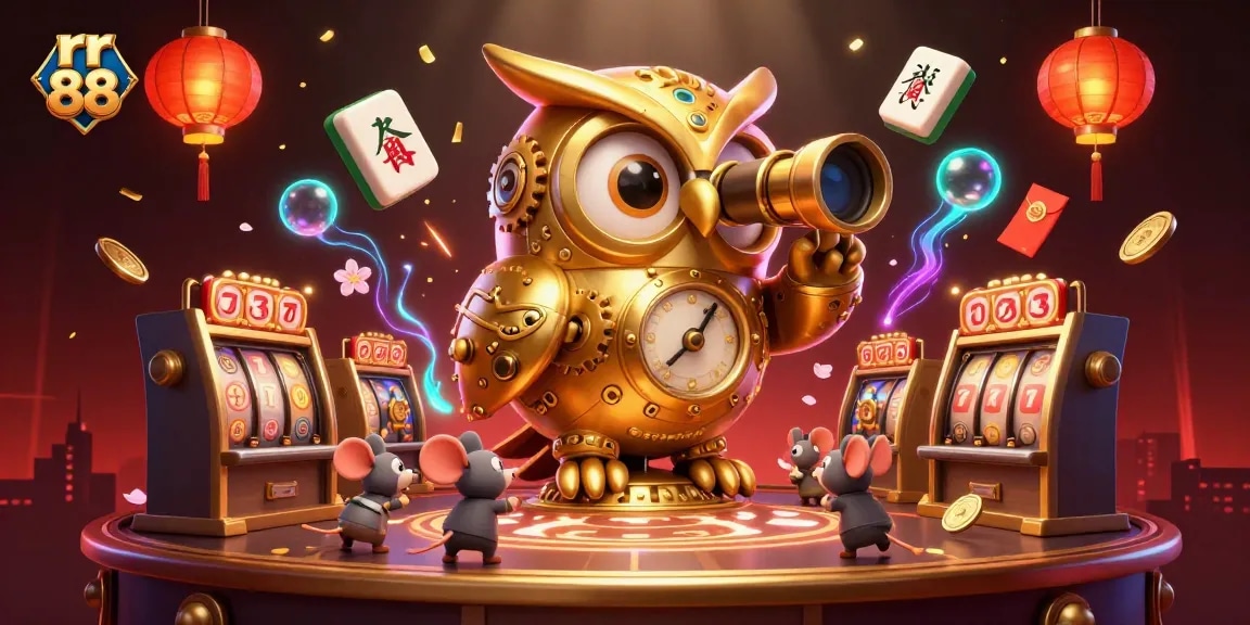 Engage in thrilling gameplay at rr 88 with an ultra-detailed 3D casino scene featuring unique characters and elements.