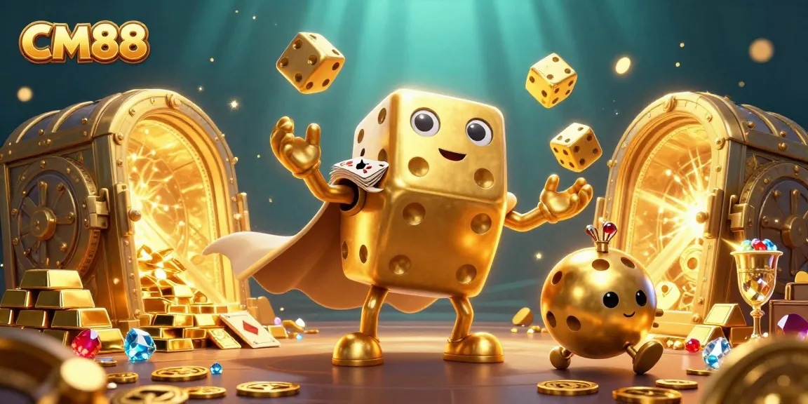Engage with CM88 and discover thrilling casino experiences through vibrant gaming graphics.