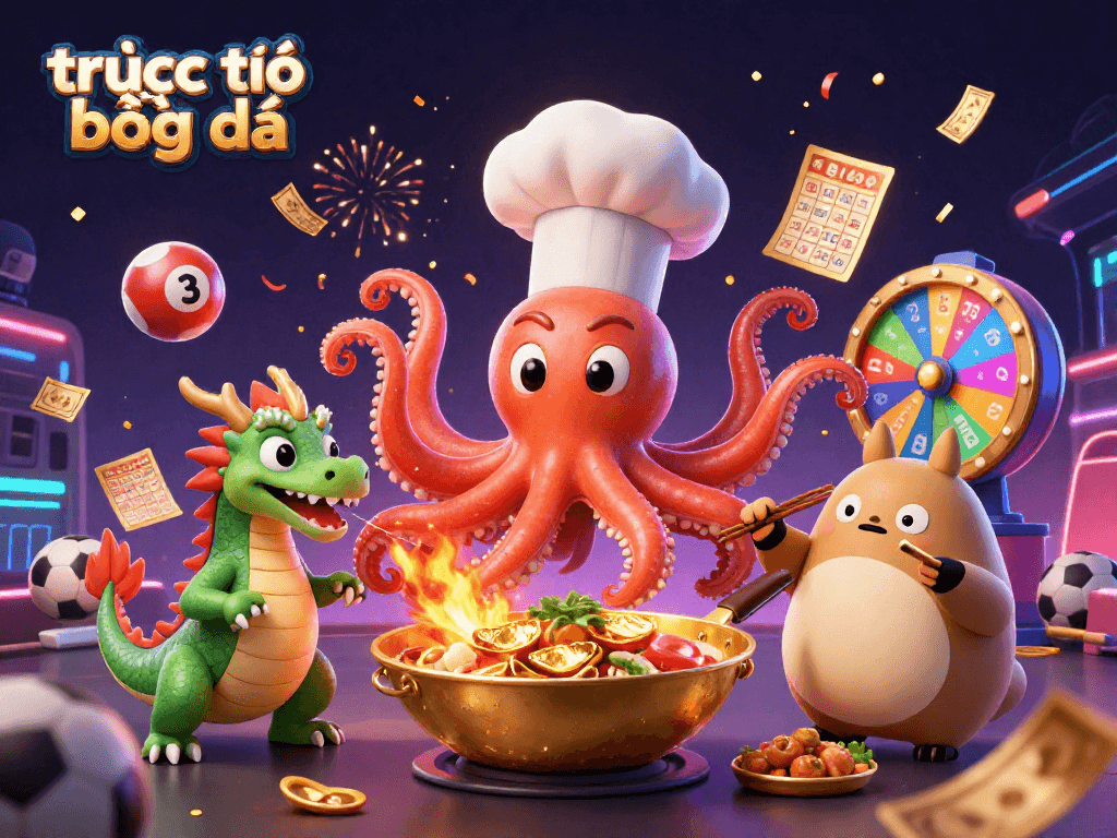 Experience thrilling "trực tiếp bóng đá" action with vibrant characters and dynamic visuals in this engaging illustration.