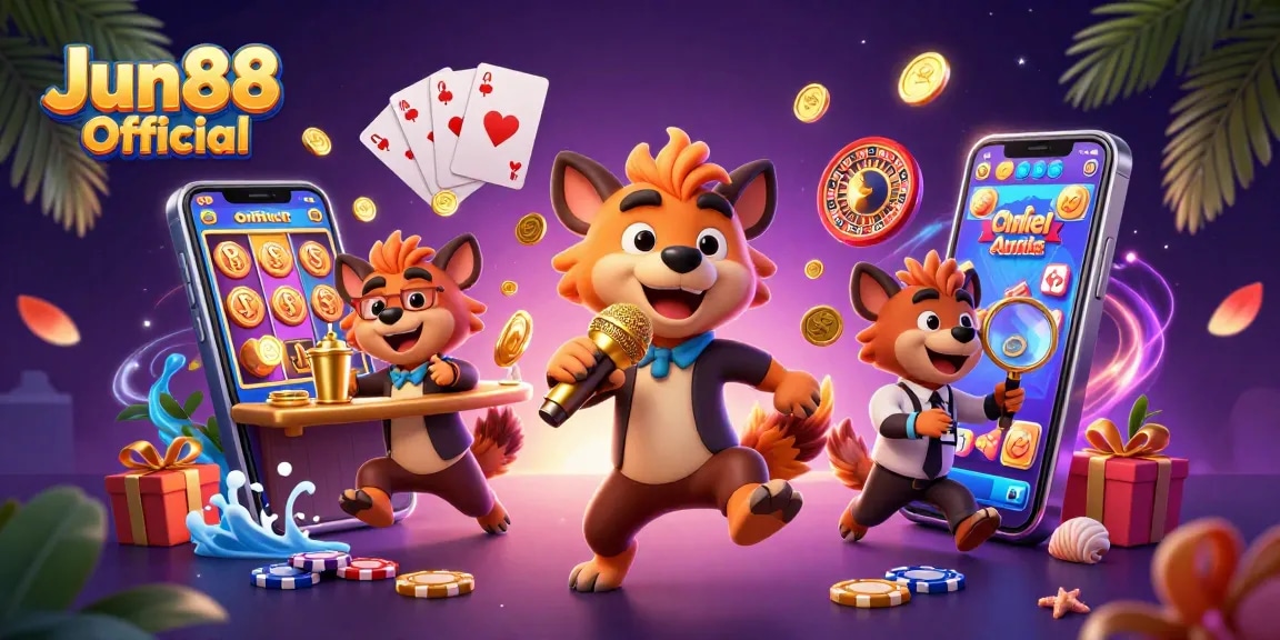 Experience the excitement of Jun88 Official casino with lively hyenas at a comedy club