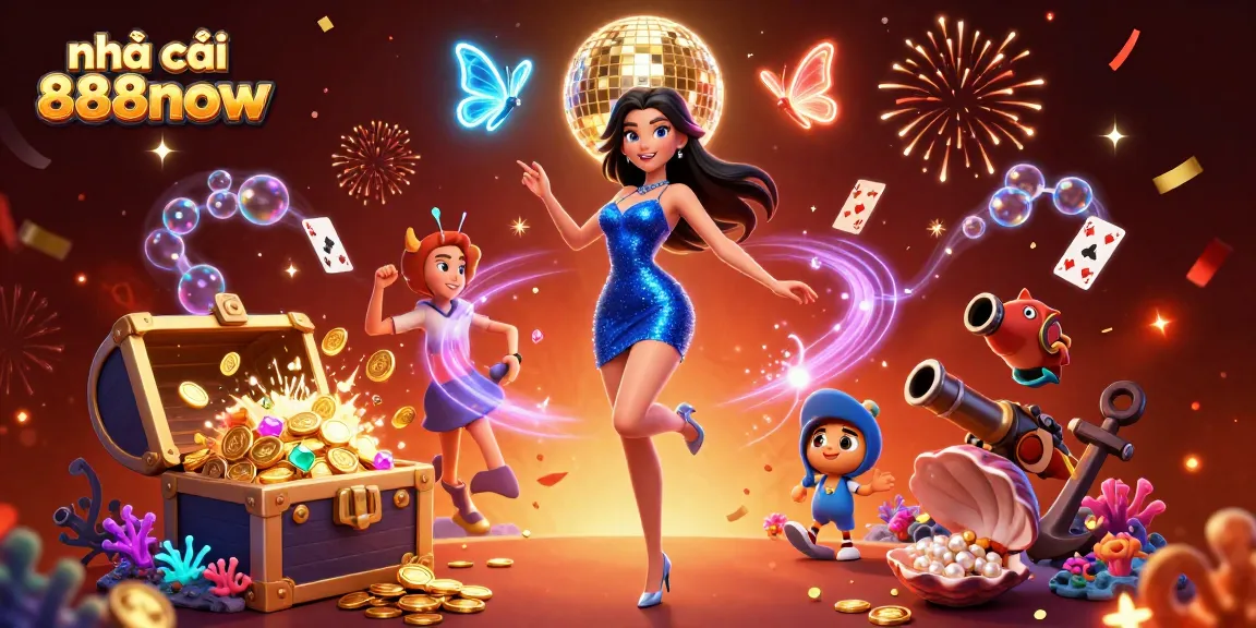 Experience excitement with nhà cái 888now as dynamic characters enchant the casino atmosphere filled with vibrant treasures.