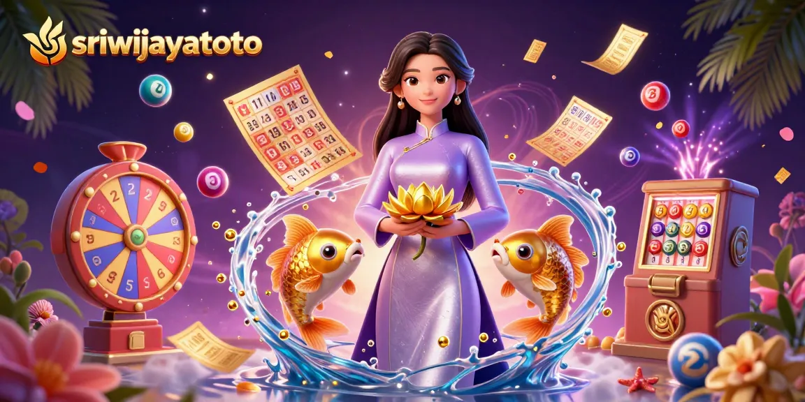 Experience the thrill of sriwijayatoto with vibrant lottery balls bursting dynamically in a stunning illustration.
