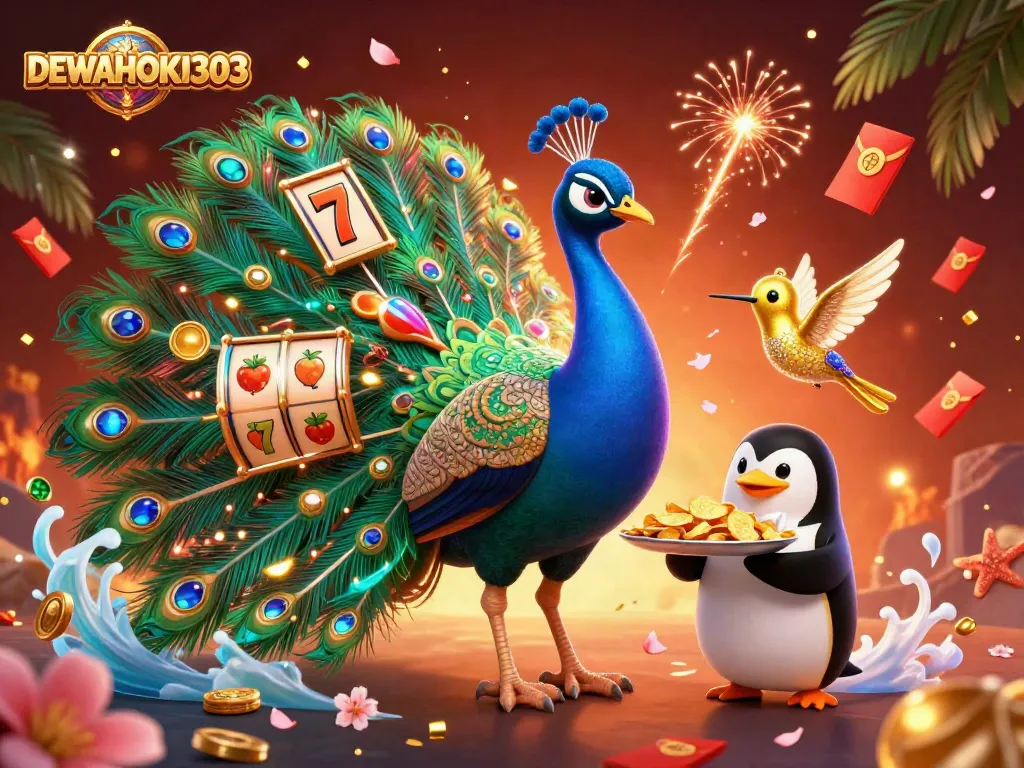 Bermain slot online di DEWAHOKI303 sangat menyenangkan dengan grafis menawan dan simbol keberuntungan.