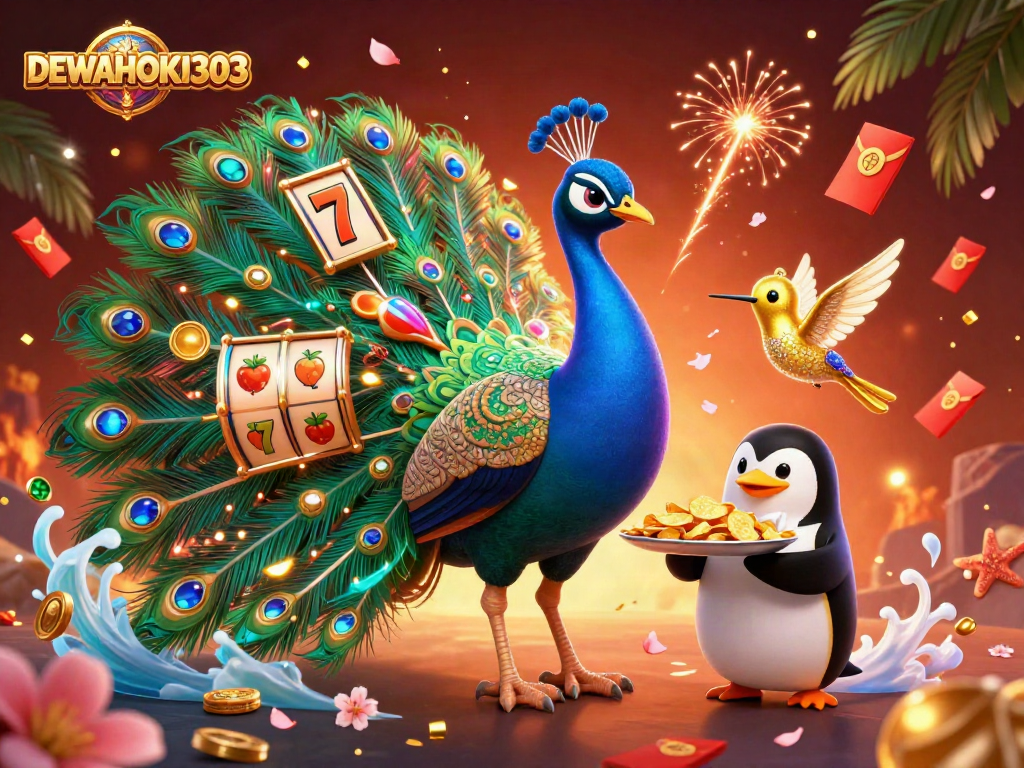 Bermain slot online di DEWAHOKI303 sangat menyenangkan dengan grafis menawan dan simbol keberuntungan.