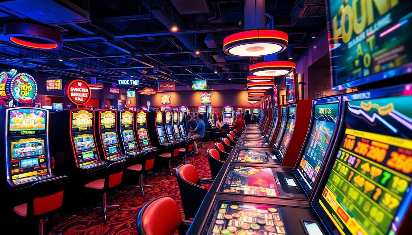 Menggoda pemain di https://mscomplexsystems.org/wccs24/ dengan suasana kasino yang bersemangat dan slot yang berwarna-warni.