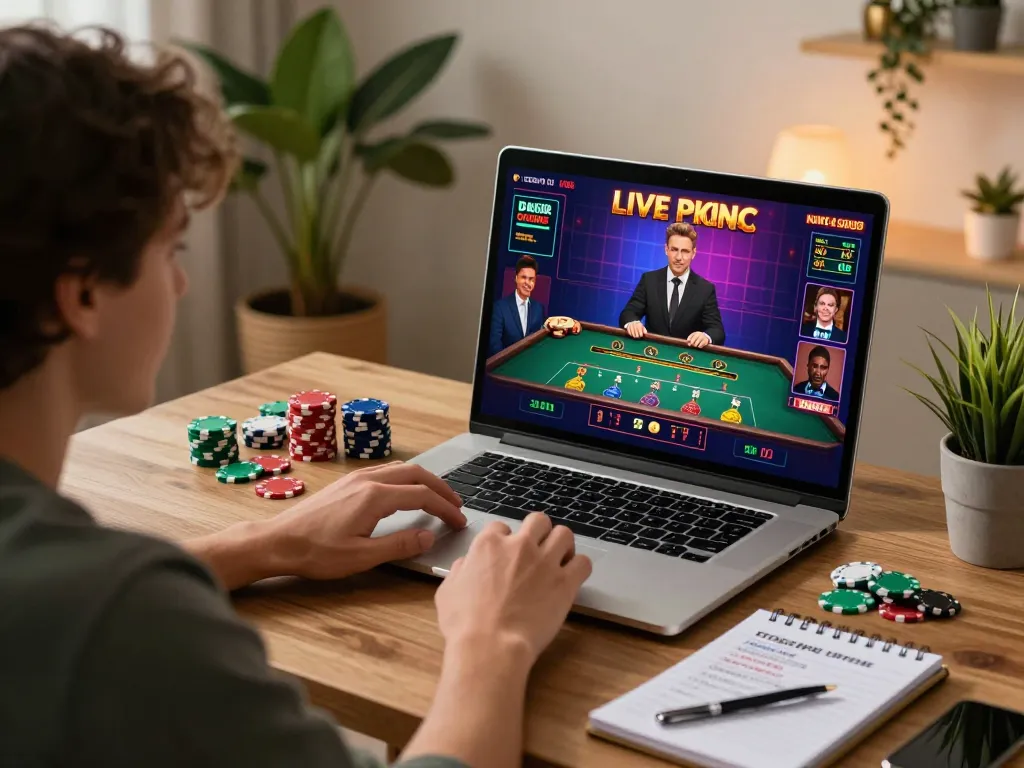Engaging in a live casino game on gg88 com for an exciting online gaming experience