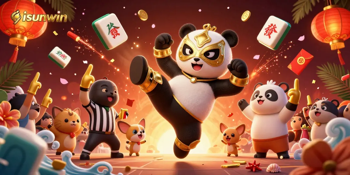 Experience thrilling gameplay at isunwin with lively cartoon characters in a dynamic casino scene.