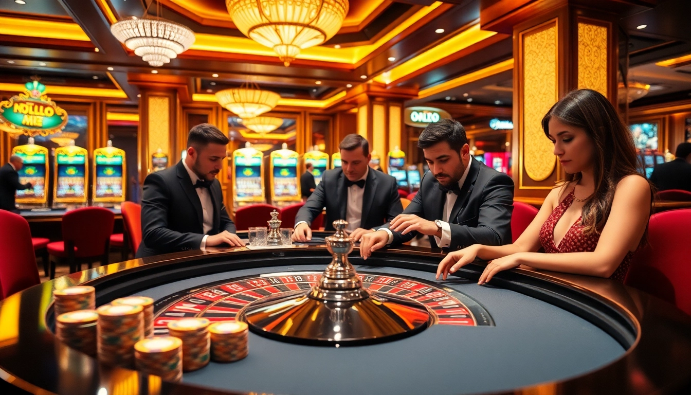 Experience thrilling gameplay at so do casino with vibrant tables and excited players.