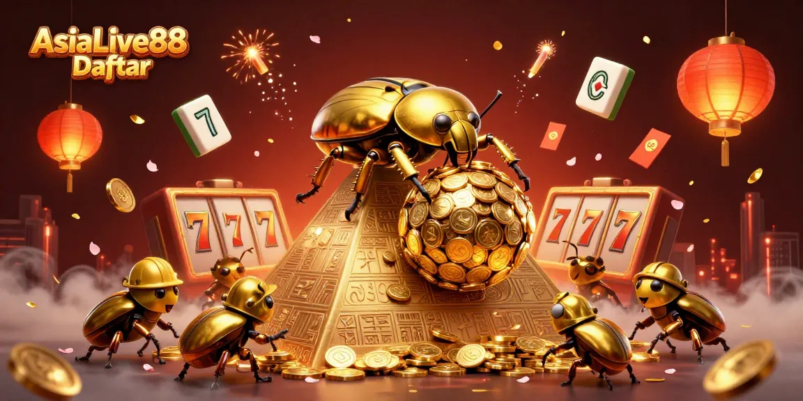 Experience the vibrant AsiaLive88 Daftar gaming world with slot reels and jubilant characters!