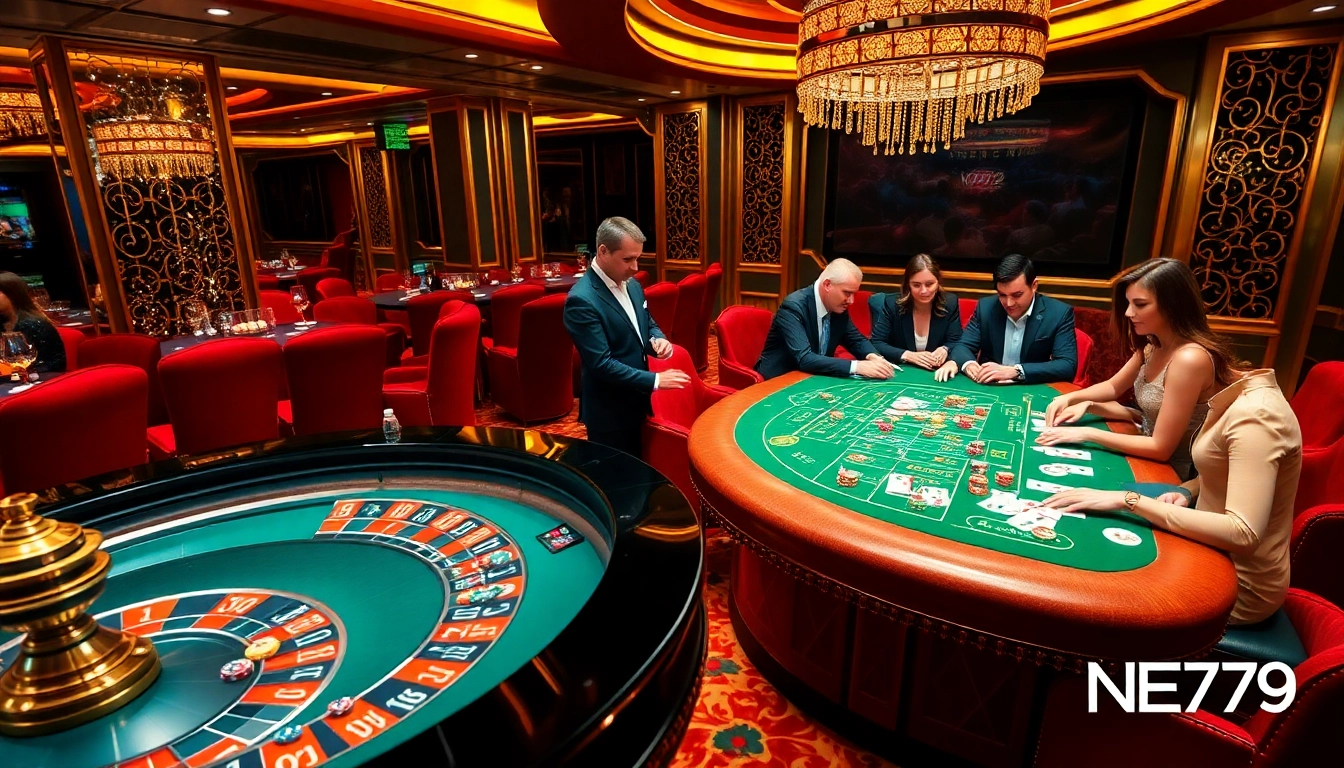 Experience thrilling gameplay at NEO79 Casino with vibrant tables and authentic gaming action.