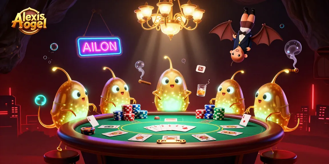 Alexistogel menghadirkan pengalaman poker yang mendebarkan dengan dealer kelelawar dan cahaya glowworm.