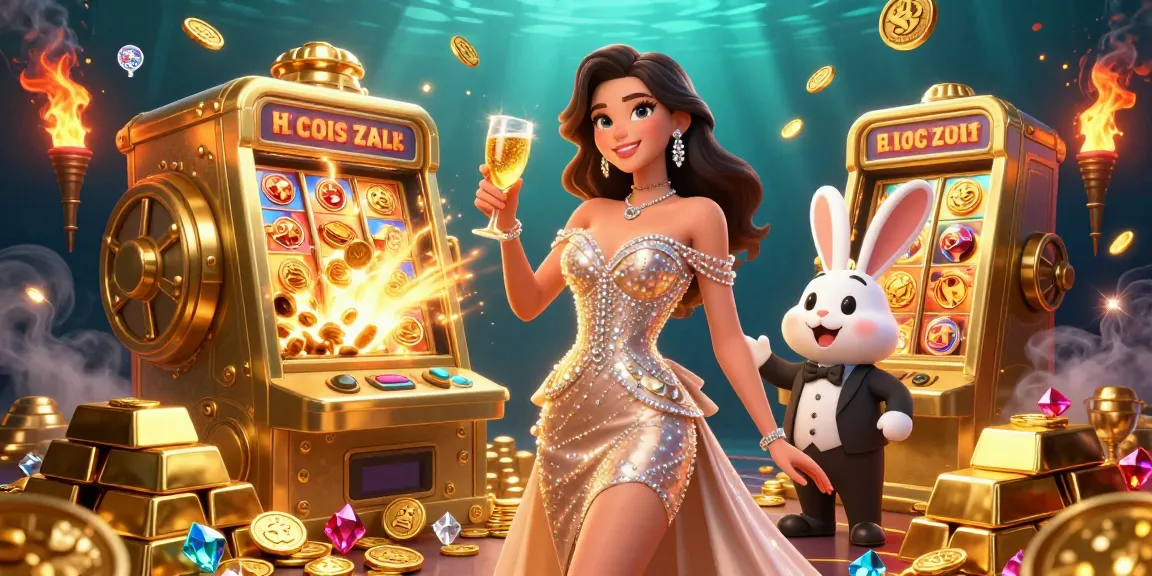 Rasakan kemenangan mendebarkan di slot gacor dengan pemandangan glamor menampilkan mesin jackpot dan visual menakjubkan.