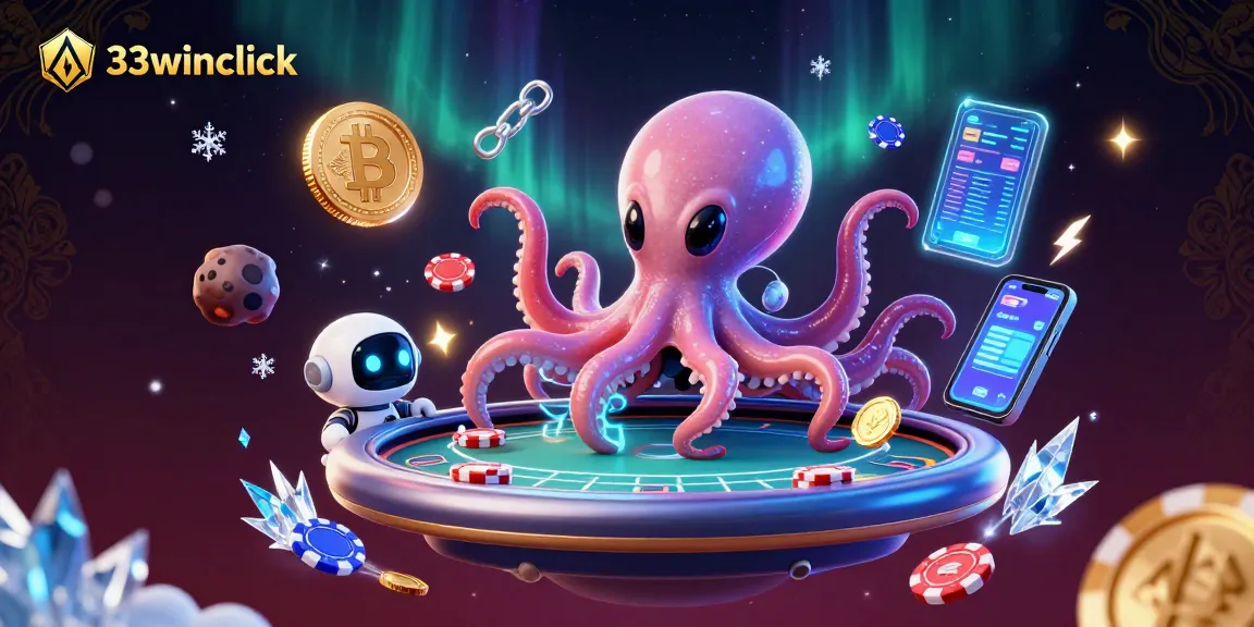 Experience thrilling gameplay as 33winclick offers a unique alien-themed poker scene.