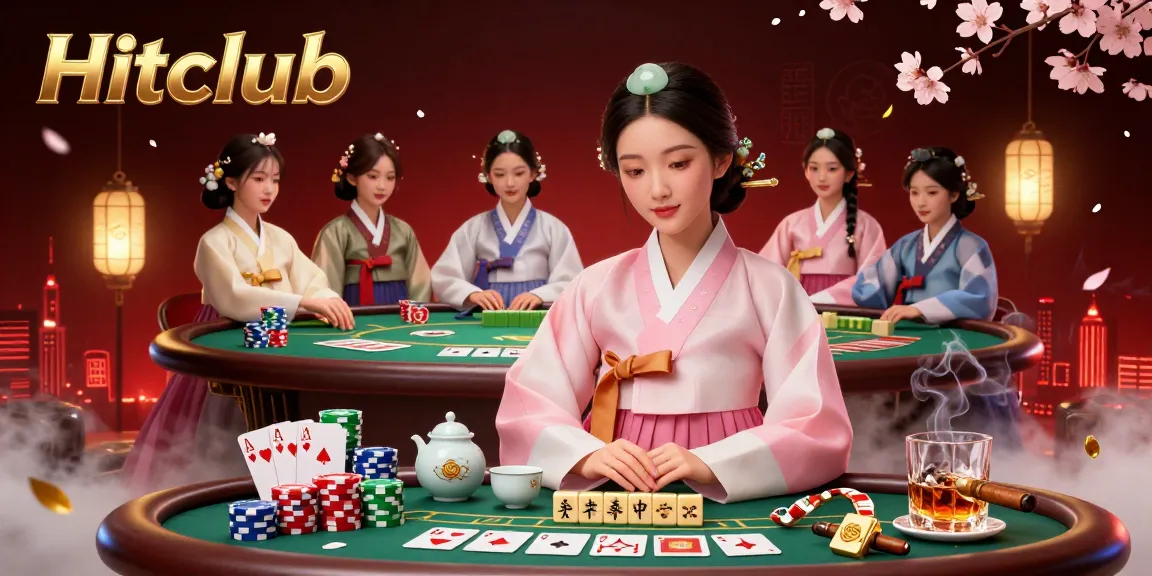 Experience thrilling gaming action at Hitclub with vibrant poker tables and engaging gameplay.