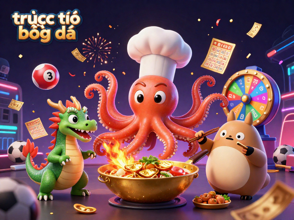 Experience thrilling "trực tiếp bóng đá" action with vibrant characters and dynamic visuals in this engaging illustration.