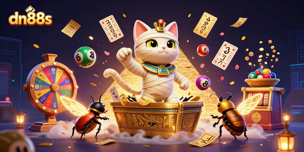 Engage in thrilling gameplay at dn88s with vivid casino scenes featuring dynamic lottery elements.