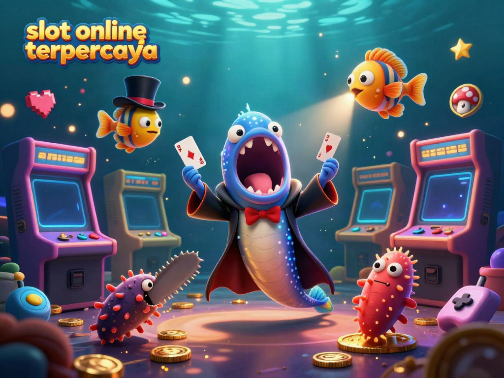 Slot online terpercaya menampilkan ular gulper laut beraksi dalam atraksi kartu yang menarik dan gamis arcade bersinar.