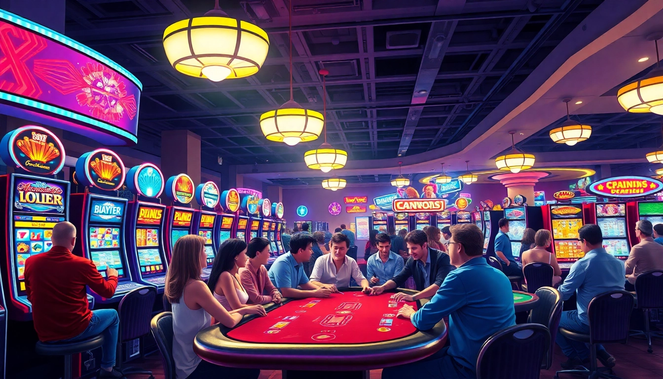 Experience the thrill of Diwa777 with vibrant casino games and engaging players in action.