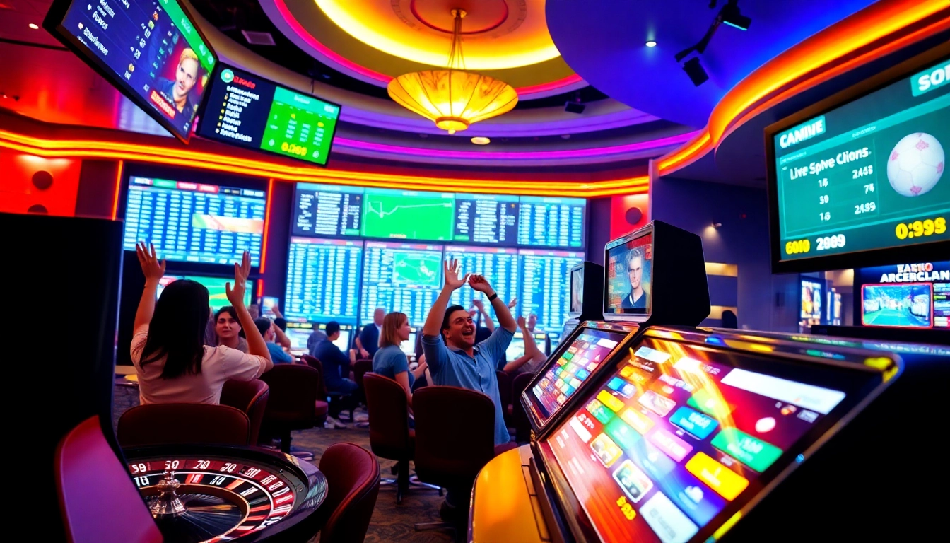 Experience the thrill of sports betting with Thể thao rikbet featuring vibrant casino elements and exciting action.