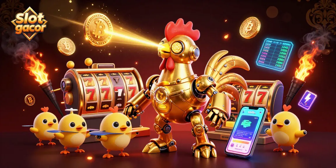 Slot gacor mempermudah menang dengan simbol keberuntungan dan robot ayam emas berteknologi canggih.