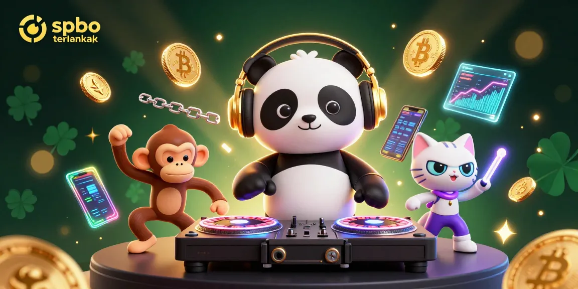 Experience thrilling gameplay with spbo terlengkap showcasing a vibrant DJ panda scene full of casino excitement.