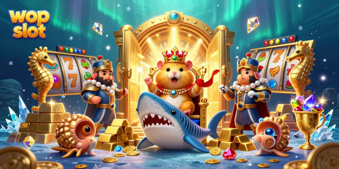 Experience thrilling jackpots and fun at wop slot with lively gaming symbols and vibrant characters.