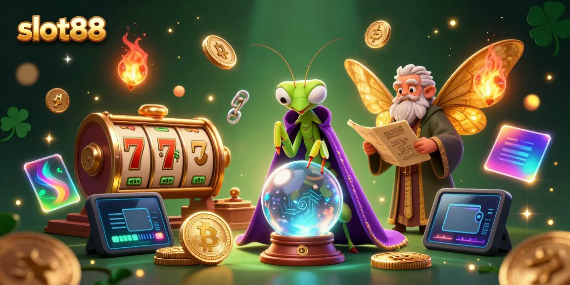 Slot88 hadir dengan tema slot yang menarik dan karakter berwarna-warni di arena kasino.