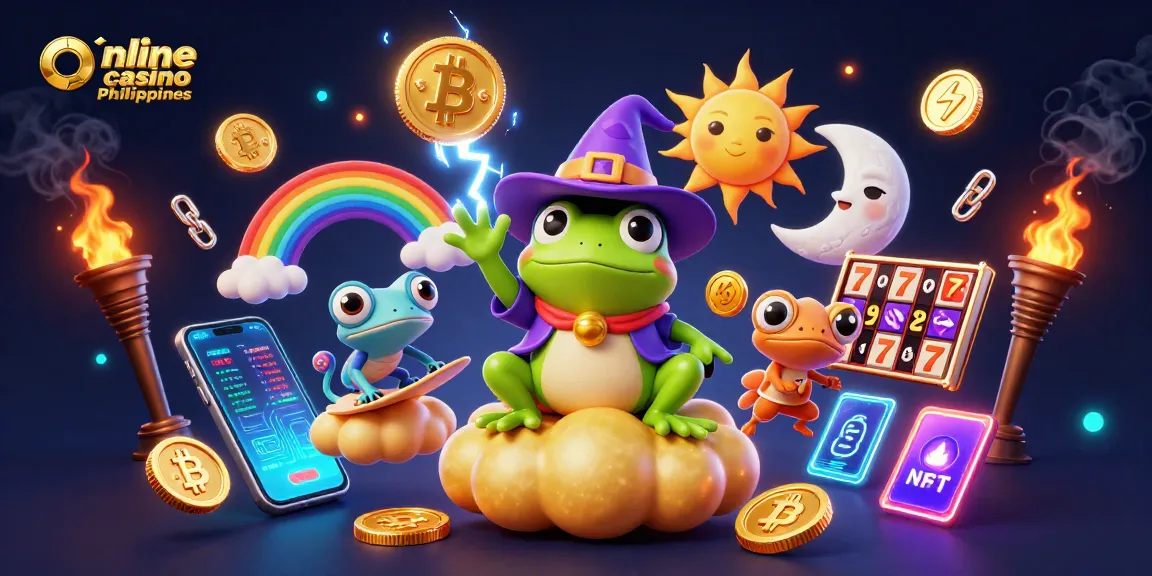 Engage with the vibrant online casino Philippines scene featuring dynamic elements depicting excitement and opportunity.