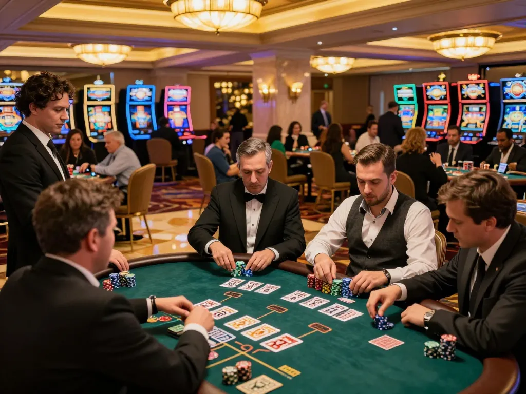 Experience thrilling gameplay at nk88 trang chủ with engaging blackjack tables and vibrant casino atmosphere