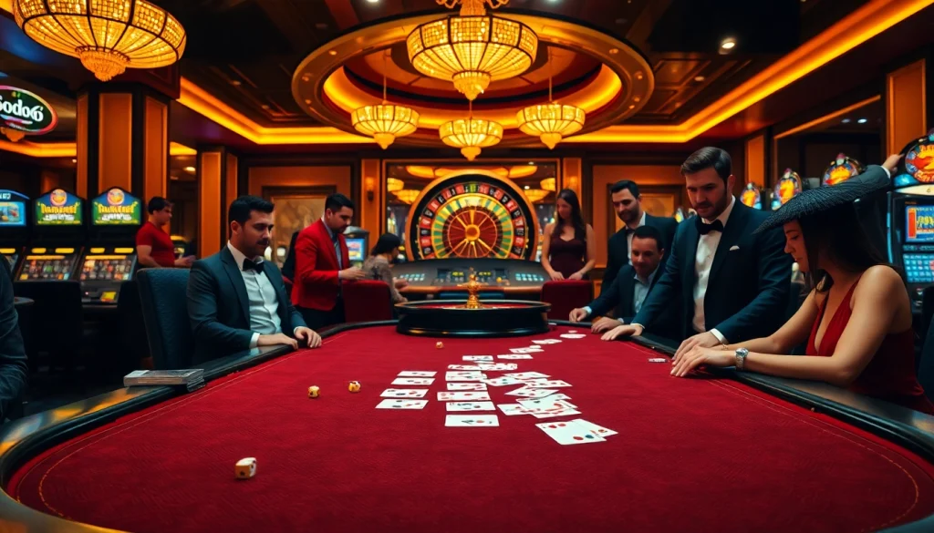 Experience high-stakes gambling at SODO66 with luxurious poker action and vibrant casino ambiance.