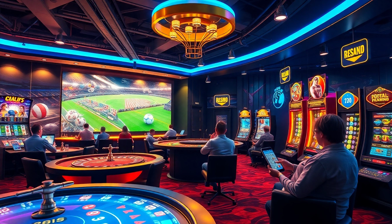 Exciting digital gambling environment at 789f showcasing live casino, sports betting, and security elements.