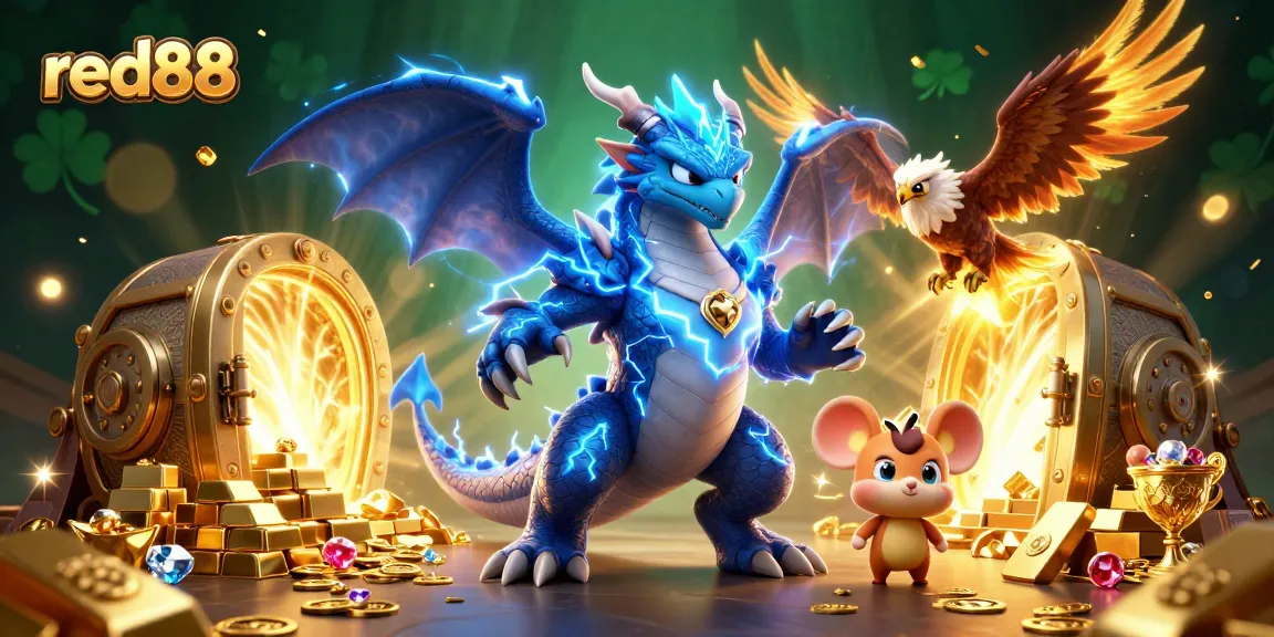 Win big at red88 with thrilling casino games and dazzling treasures in a vibrant 3D environment.